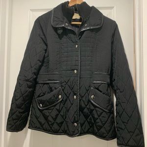 Michael Kors Quilted Black Jacket